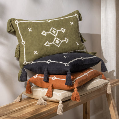 FOLIS 30X50 CUSHION CASE PECAN