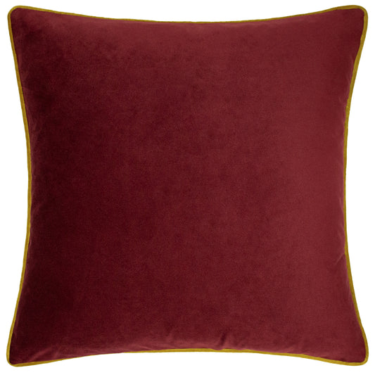 FOREST FAUNA STAG 50X50 C/CASE BURGUNDY/GOLD