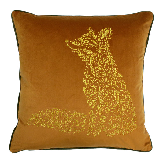 FOREST FAUNA FOX 50X50 C/CASE RUST/MINK