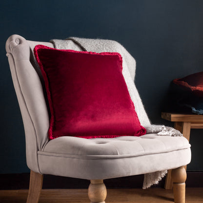 FREYA 45X45 CUSHION CASE BERRY