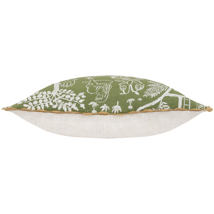 FRIDA 45X45 CUSHION CASE MOSS