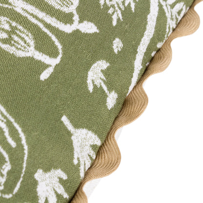 FRIDA 45X45 CUSHION CASE MOSS