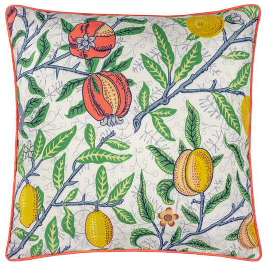 FRUITS 45X45 OUTDOOR CUSHION CASE YELLOW/TOMATO RED