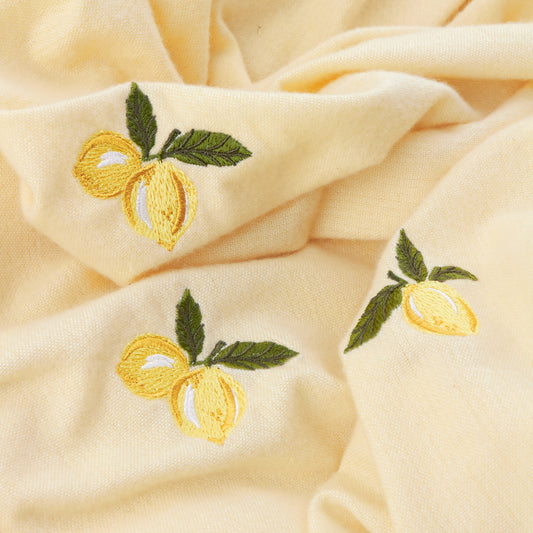 FRUITS 130X180 THROW ZESTY LEMON