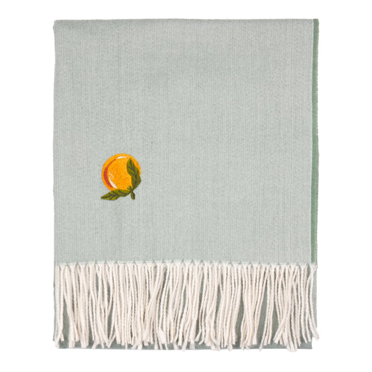 FRUITS 130X180 THROW ZESTY ORANGE
