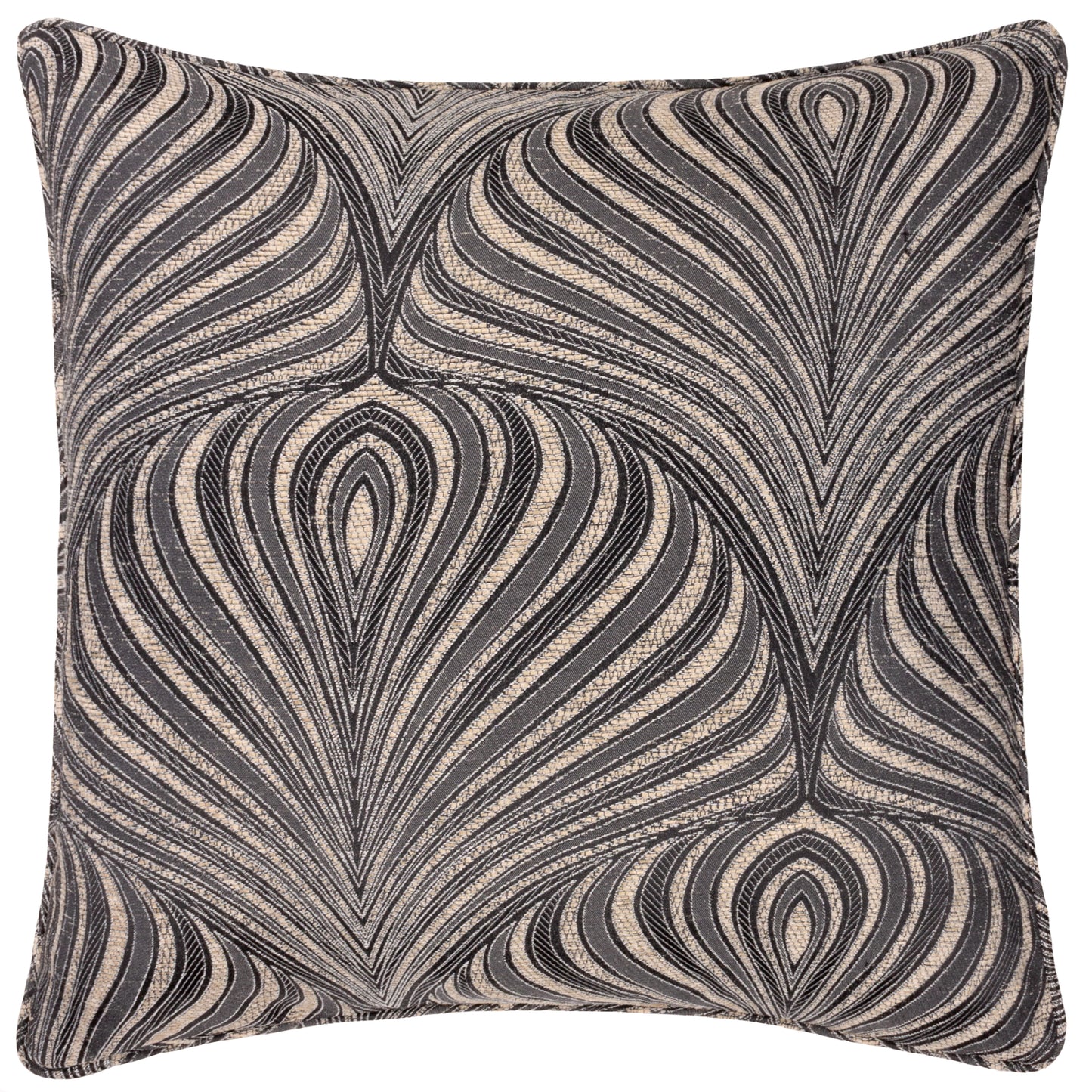 GATSBY 55X55 CUSHION CASE BLACK