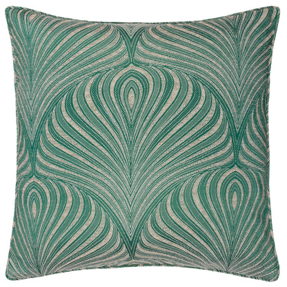 GATSBY 55X55 CUSHION CASE EMERALD