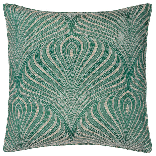 GATSBY 55X55 CUSHION CASE EMERALD