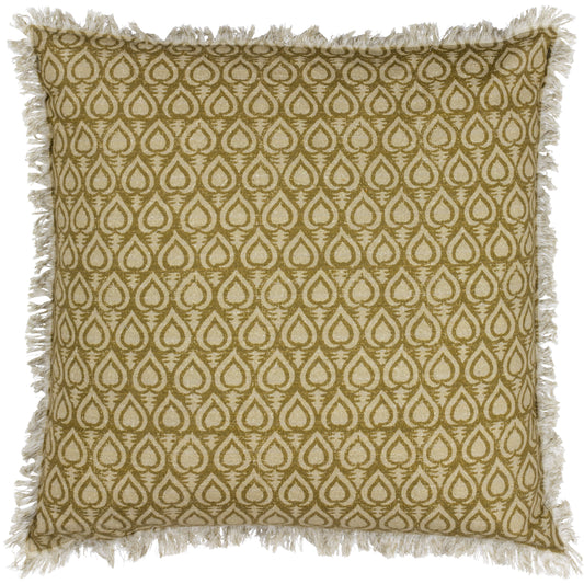 GEORGI 50X50 CUSHION CASE OLIVE