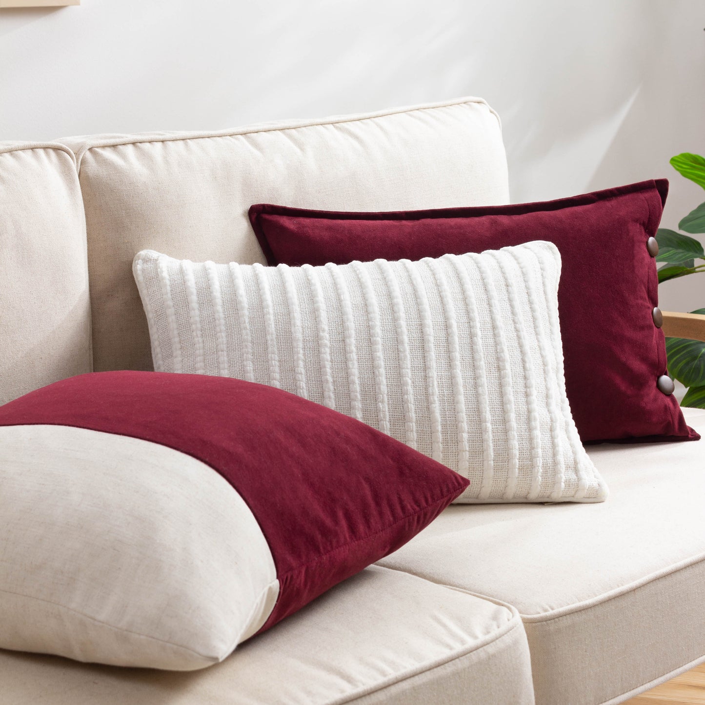 GIYLA 35X50 CUSHION CASE MILK