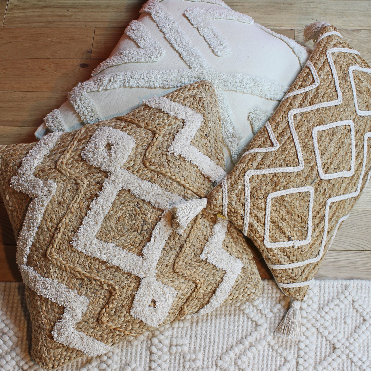 GODI 30X50 CUSHION CASE NATURAL