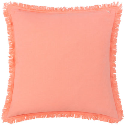 GRACIE 45X45 CUSHION CASE CORAL
