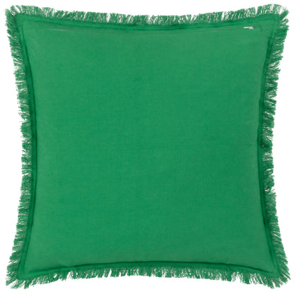 GRACIE 45X45 CUSHION CASE EMERALD GREEN