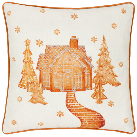GRETEL 45X45 CUSHION CASE CLOUD DUST/GINGER