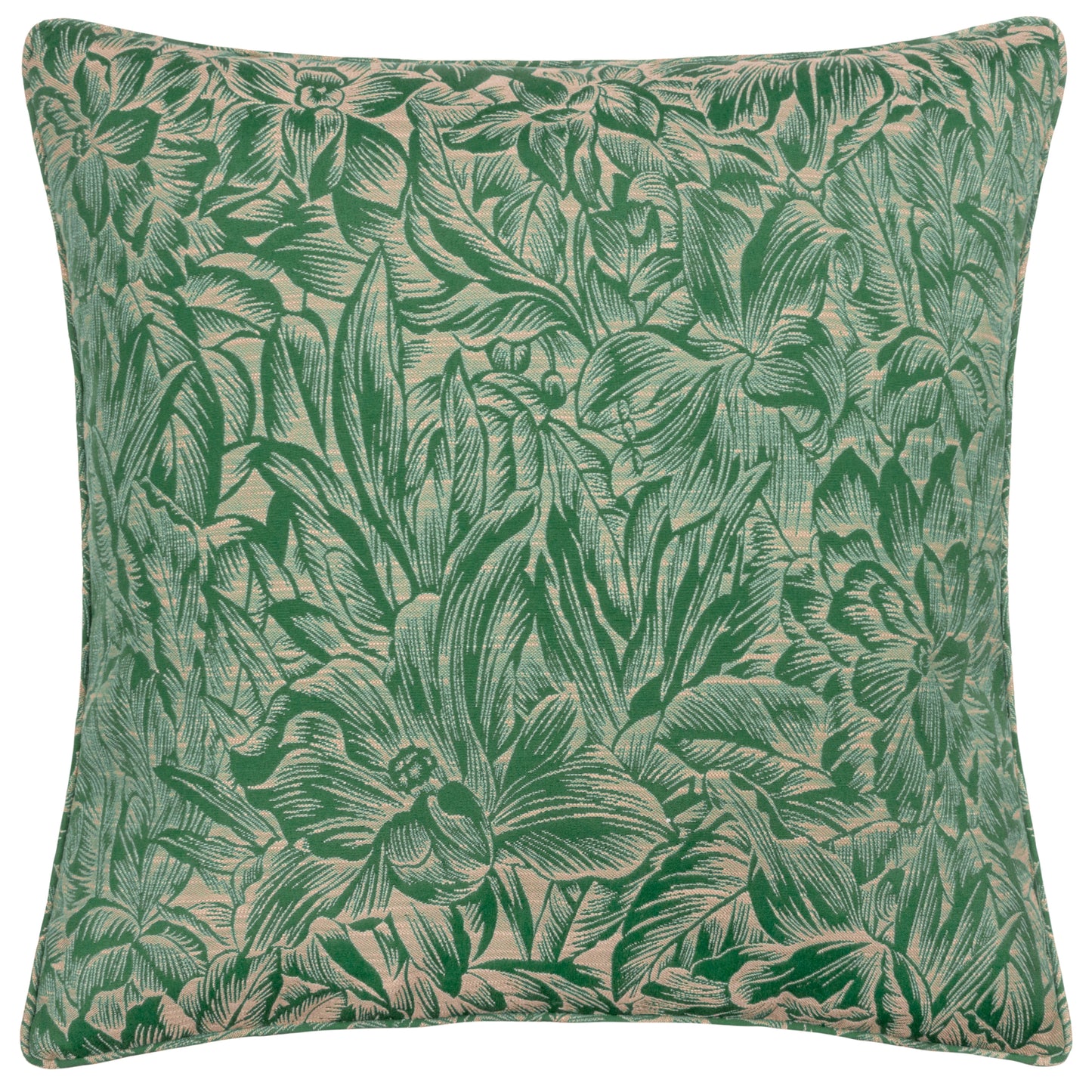 GRANTLEY 50X50 CUSHION CASE EMERALD