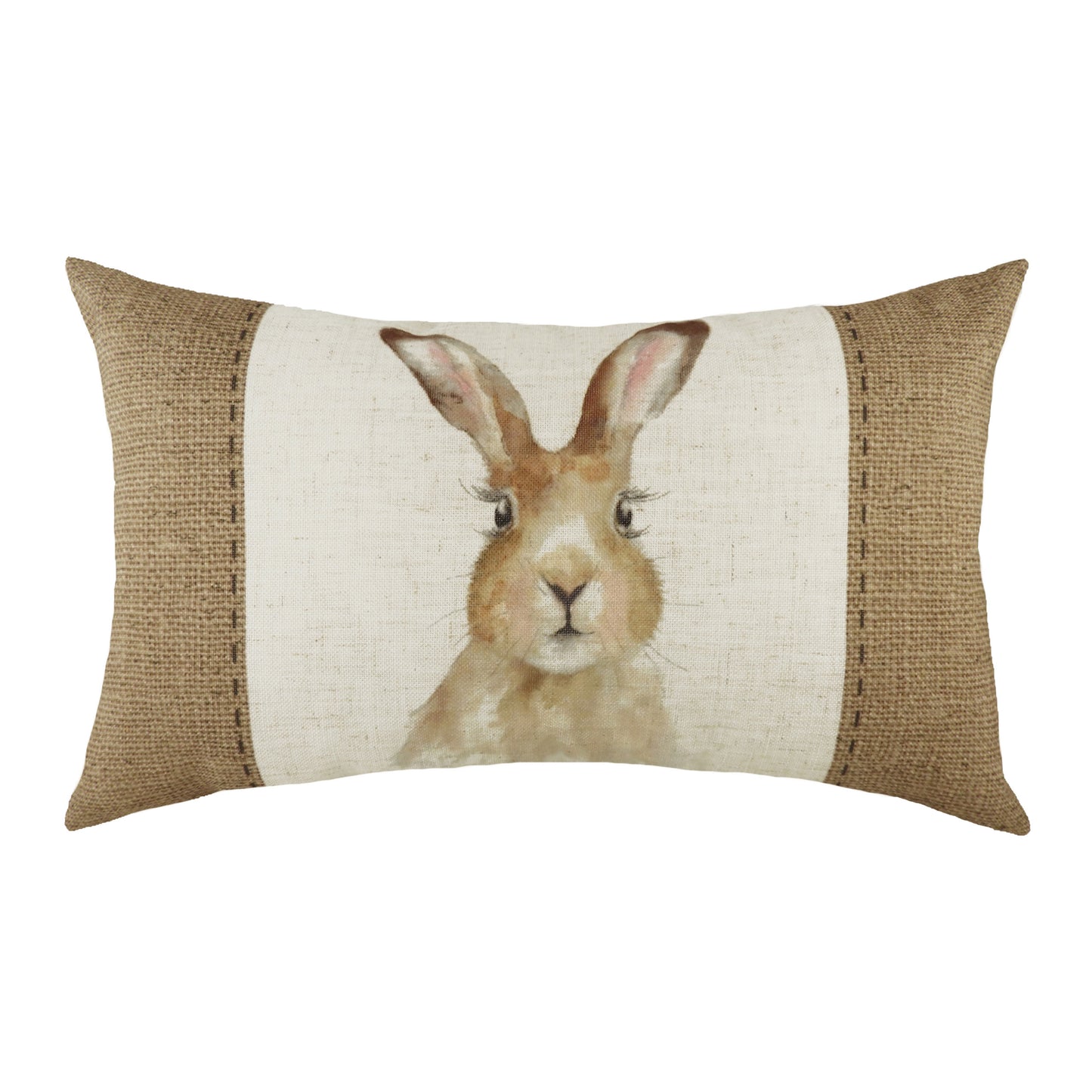 HESSIAN HARE 30X50 C/C WHITE
