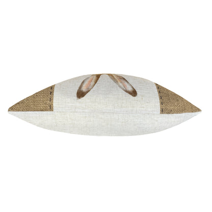 HESSIAN HARE 30X50 C/C WHITE