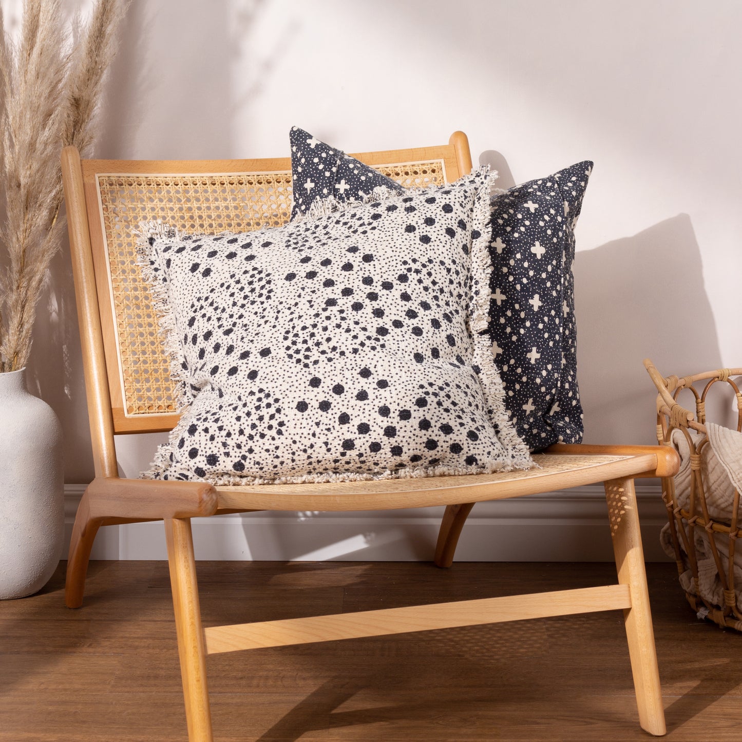 HARA 50X50 CUSHION CASE INK