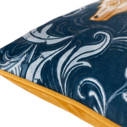 PIPED HAREWOOD 50X50 CUSHION CASE STAG