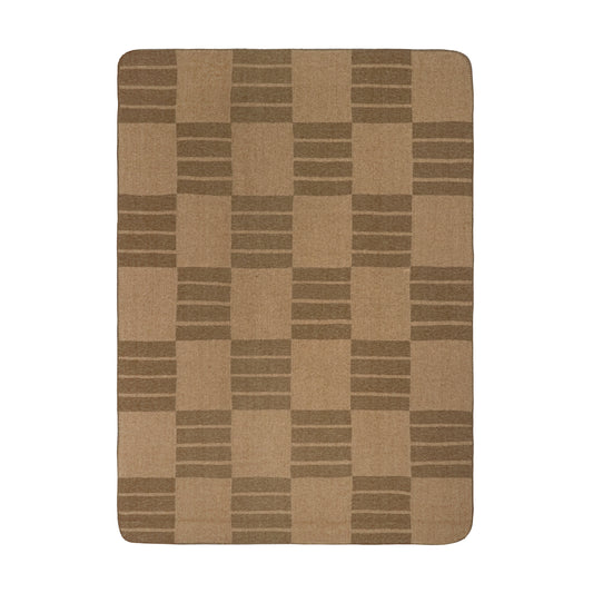 HARLECH 140x180 THROW BROWN