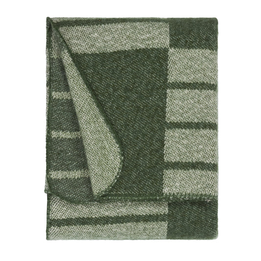 HARLECH 140x180 THROW MOSS