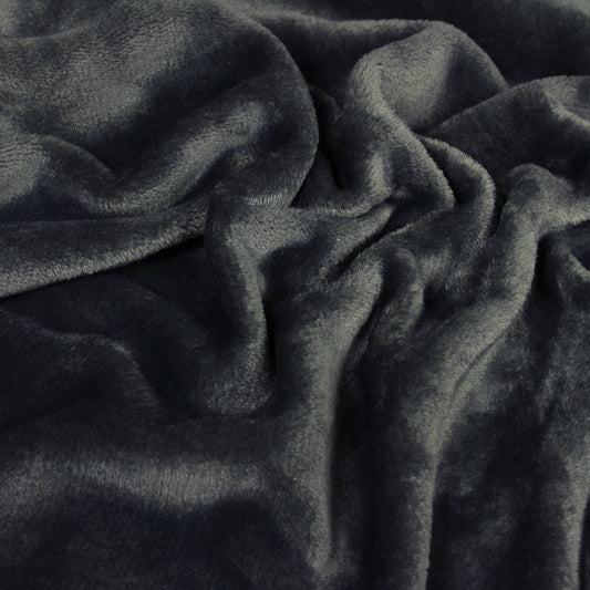 HARLOW 140X180 THROW CHARCOAL