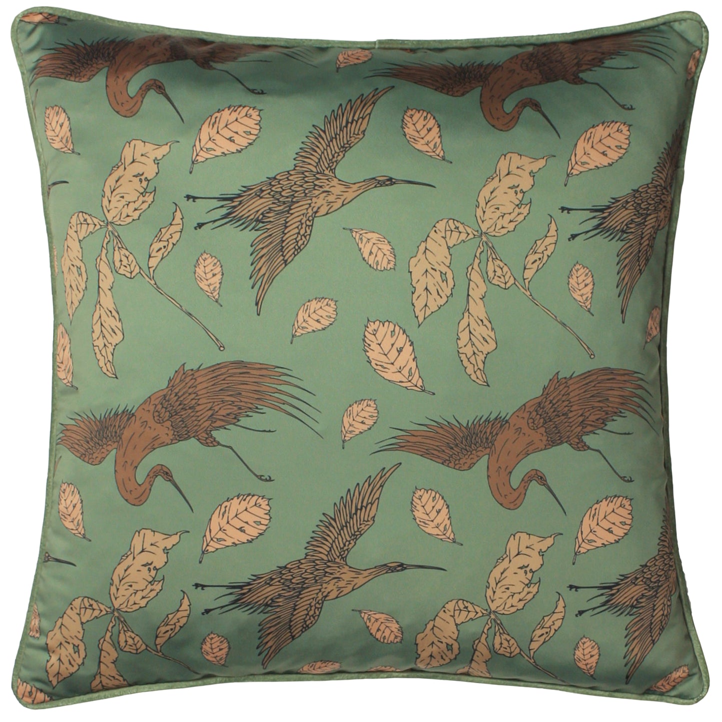 HARPER 45X45 CUSHION COVER BAY GREEN