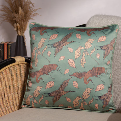 HARPER 45X45 CUSHION COVER BAY GREEN