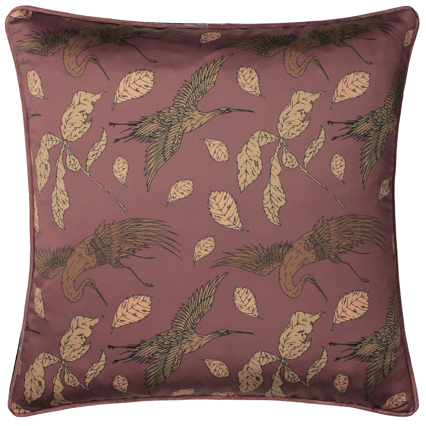 HARPER 45X45 CUSHION COVER MULBERRY
