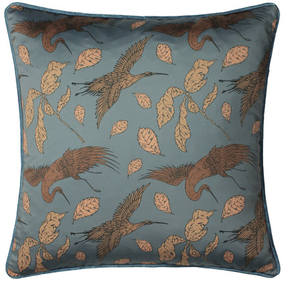 HARPER 45X45 CUSHION COVER SLATE BLUE