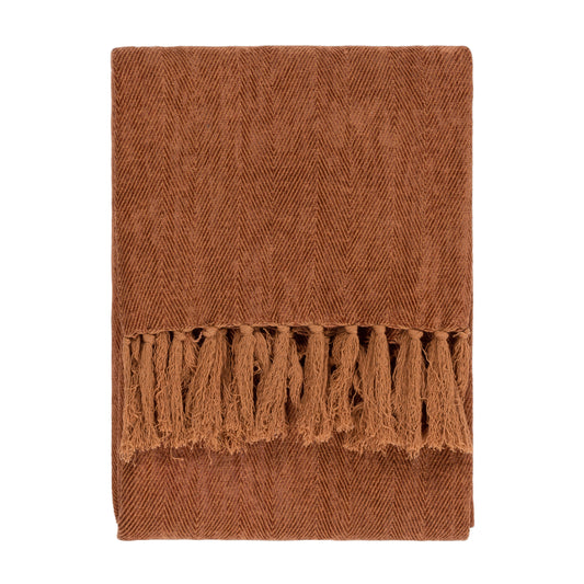 HARRI 130X180 THROW GINGER