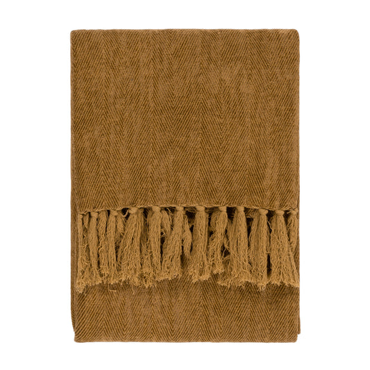 HARRI 130X180 THROW HONEY