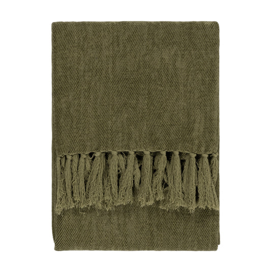 HARRI 130X180 THROW LICHEN