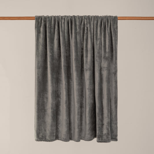 HARROW 140X180 THROW CHARCOAL