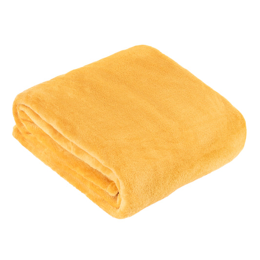 HARROW 140X180 THROW OCHRE