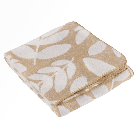 HAZEL 140x180 THROW OATMEAL