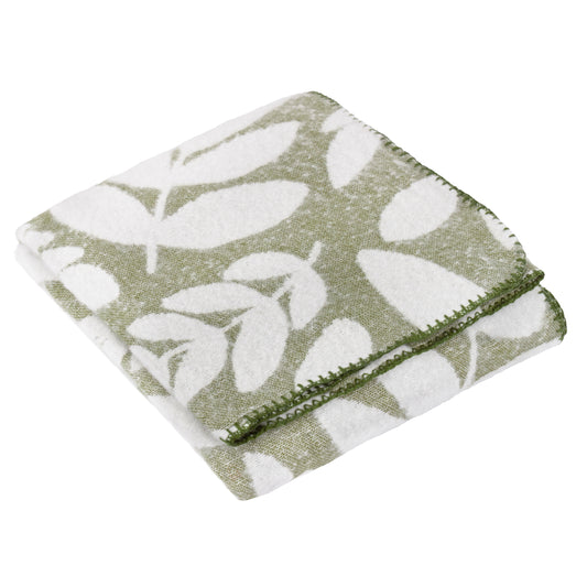 HAZEL 140x180 THROW OLIVE