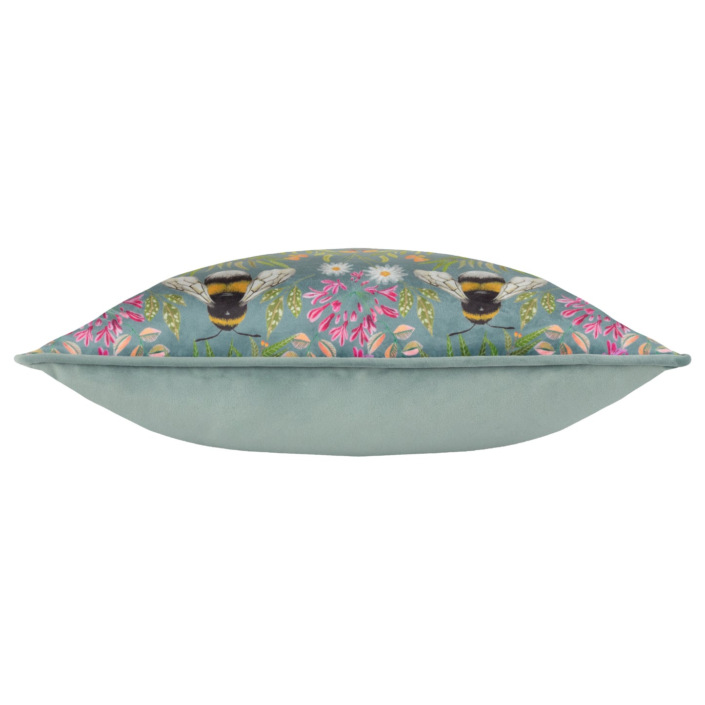 HOUSE OF BLOOM ZINNIA BEE REPEAT 43X43 CUSHION CASE MULTI