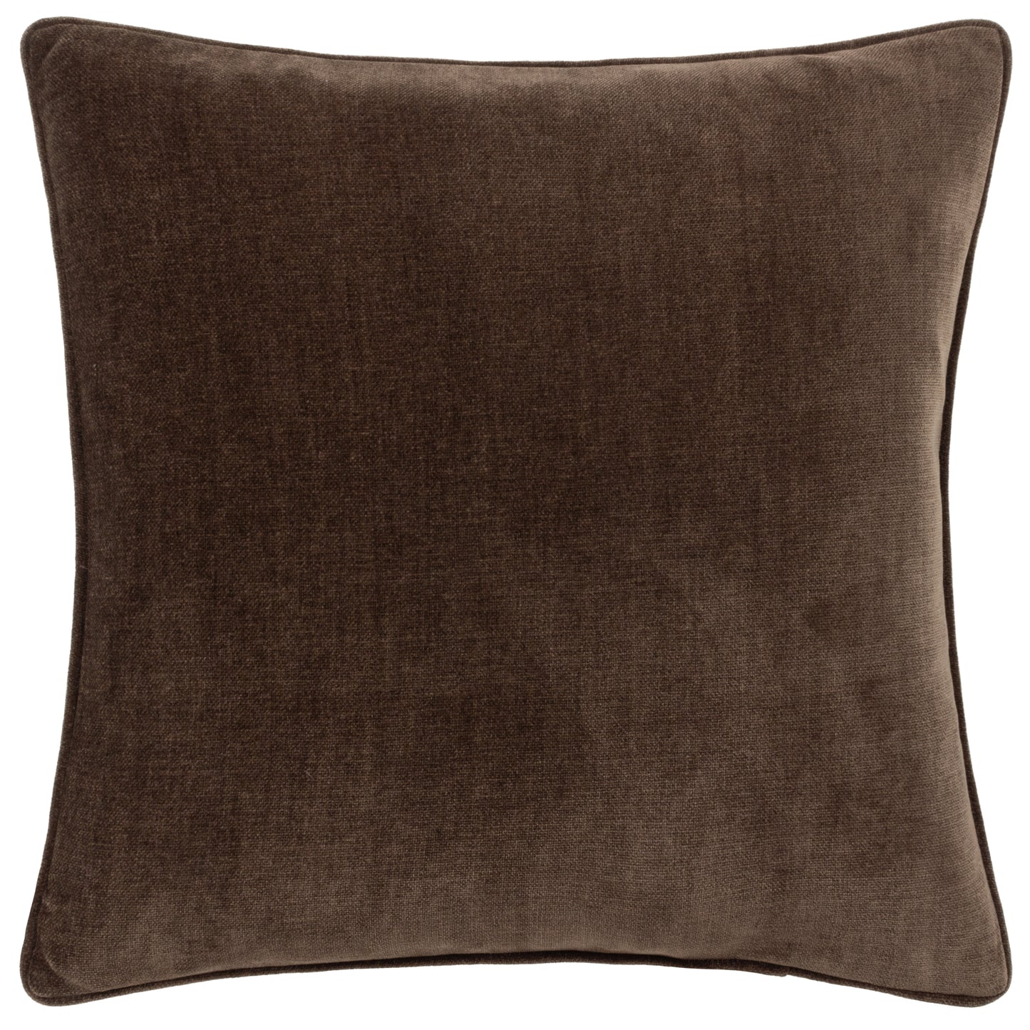 HEAVY CHENILLE 50X50 CUSHION CASE BROWN