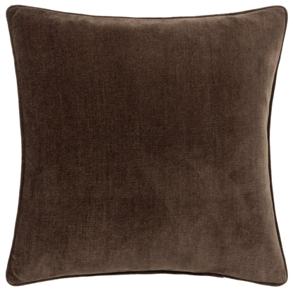 HEAVY CHENILLE 50X50 CUSHION CASE BROWN