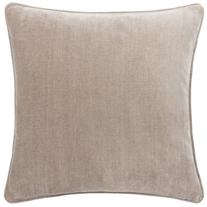 HEAVY CHENILLE 50X50 CUSHION CASE GREIGE