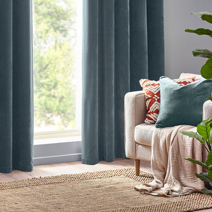 HEAVY CHENILLE 50X50 CUSHION CASE MARINE
