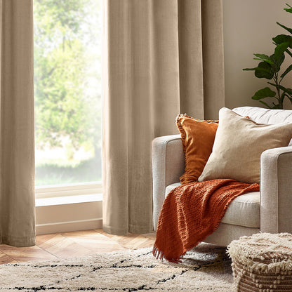 HEAVY CHENILLE 50X50 CUSHION CASE NATURAL