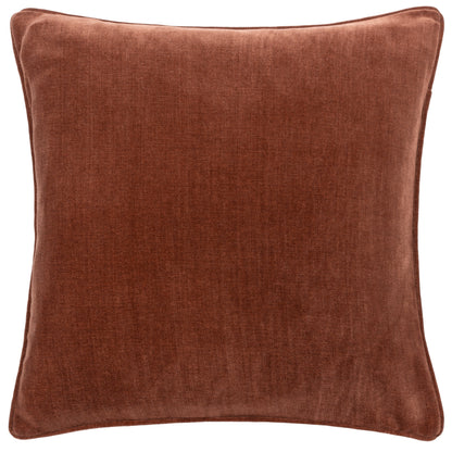 HEAVY CHENILLE 50X50 CUSHION CASE NUTMEG