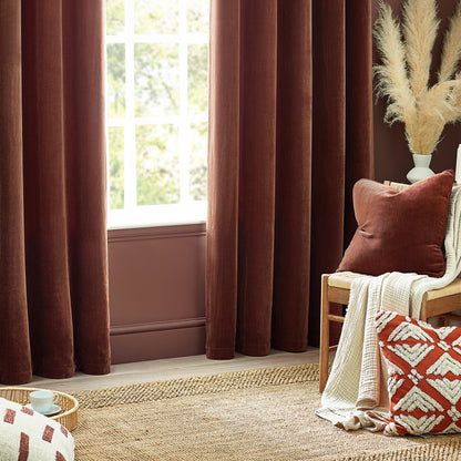 HEAVY CHENILLE 50X50 CUSHION CASE NUTMEG