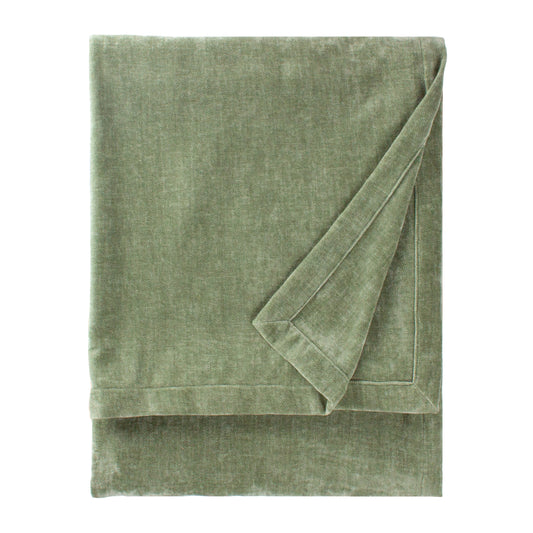 HEAVY CHENILLE 150X200 THROW EUCALYPTUS