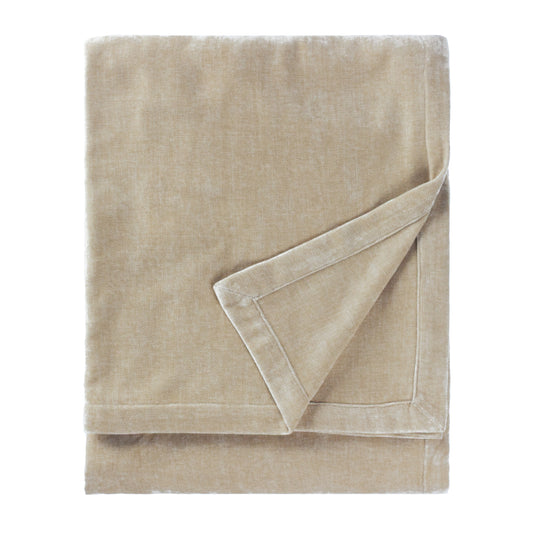HEAVY CHENILLE 150X200 THROW LINEN