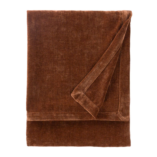 HEAVY CHENILLE 150X200 THROW NUTMEG
