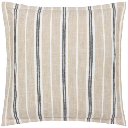HEBBLE 50X50 CUSHION CASE NATURAL/BLACK