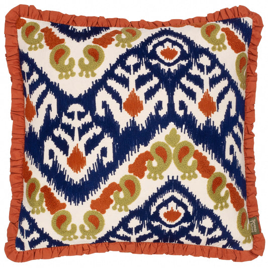 HENDERSON 45X45 CUSHION CASE AMBER/CERULEAN